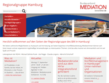 Tablet Screenshot of mediation-rghh.de